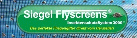 Siegel Flyscreens Firmen Logo